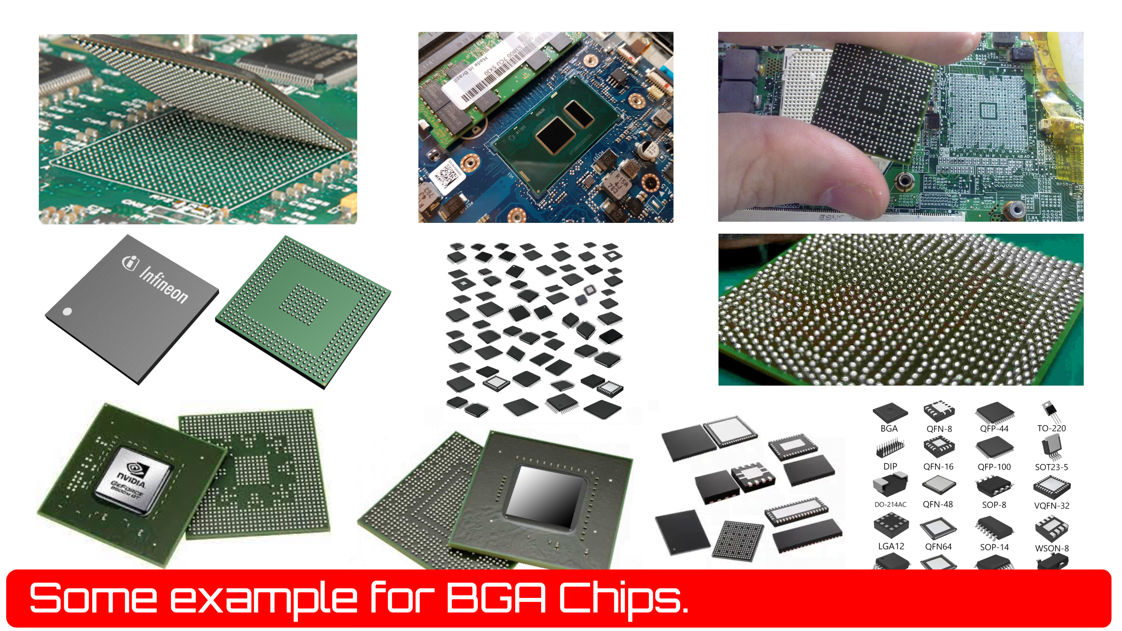 BGA Chips Examples